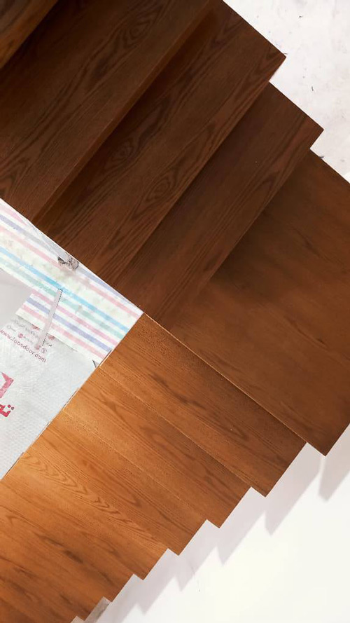 راه پله چوبی